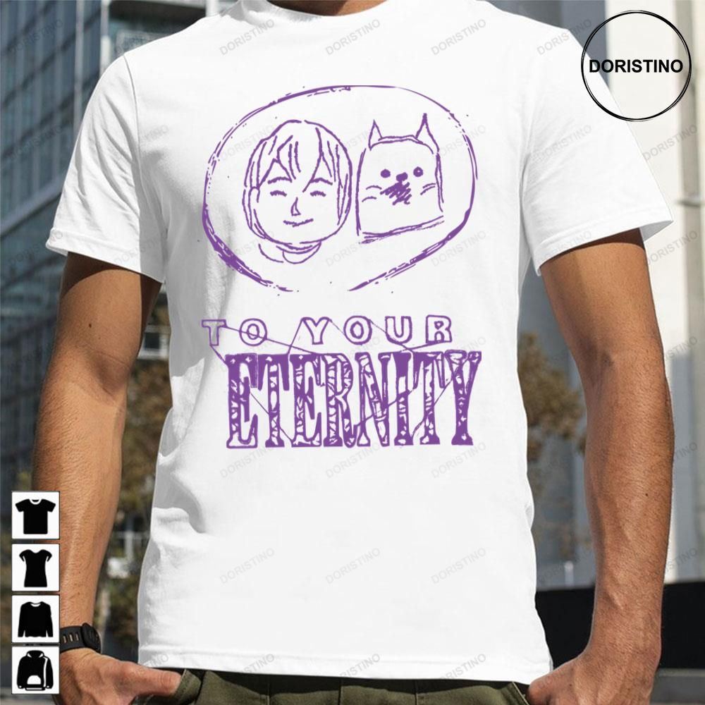 Purple Art To Your Eternity The Boy And The Wolf Limited Edition T-shirts